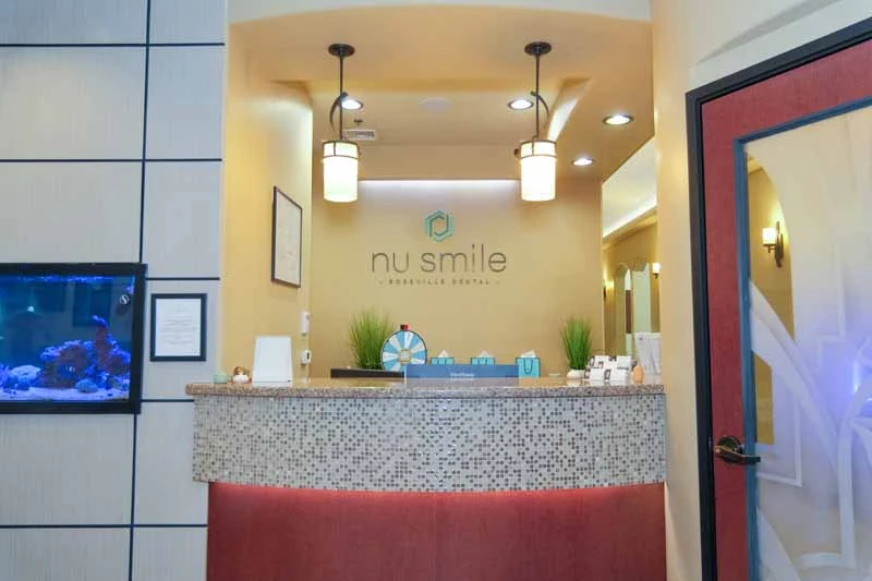 Nu Smile Roseville Dental waiting room