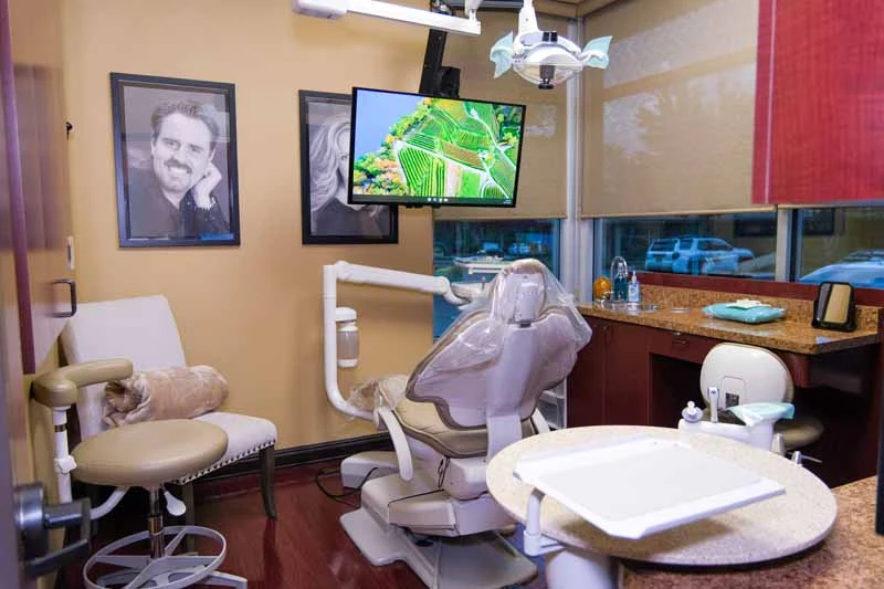 dental operatory at Nu Smile Roseville Dental